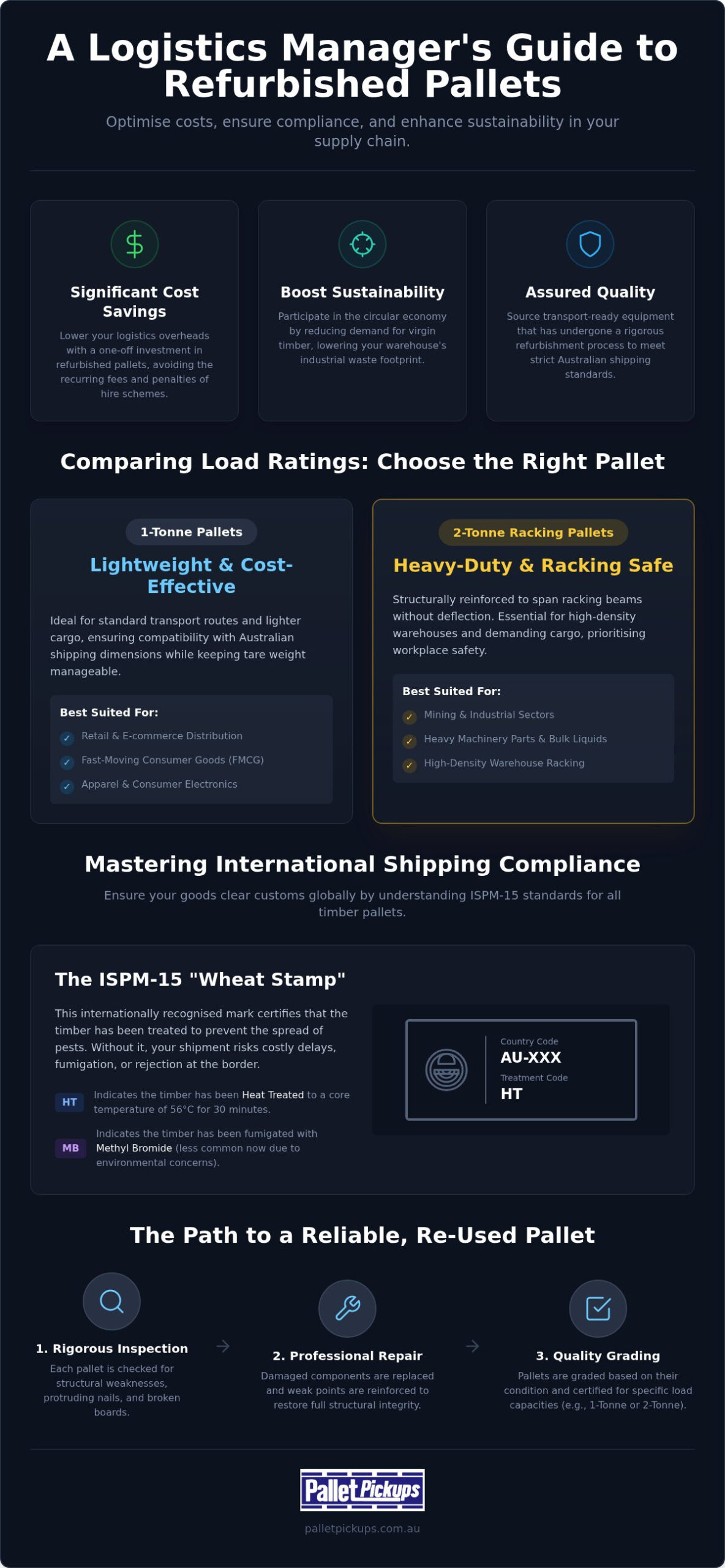 Used Pallets Perth: 2026 Export & Logistics Guide